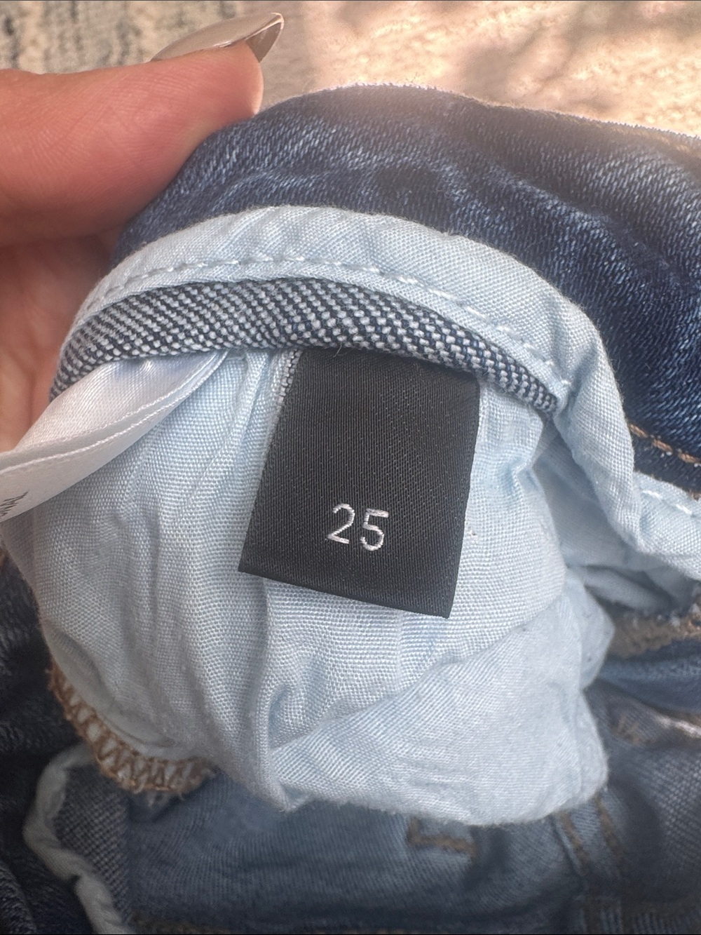 Bridge by  GLY Mid Rise Ankle Jeans - Blue - Picture 5 of 6